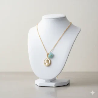 Cadena Ambar y Virgen