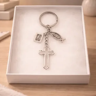 Llavero con Crucifijo